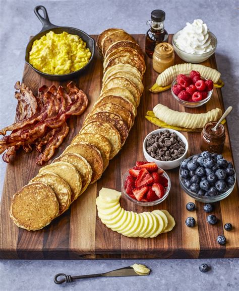 Pancake Board By The Bakermama Food Yummy Food Food Platters