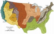 Mountain Map Of Us - A Map Of The Usa