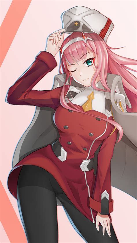 2160x3840 Darling In The Franxx Japenese Animated Series Sony Xperia X