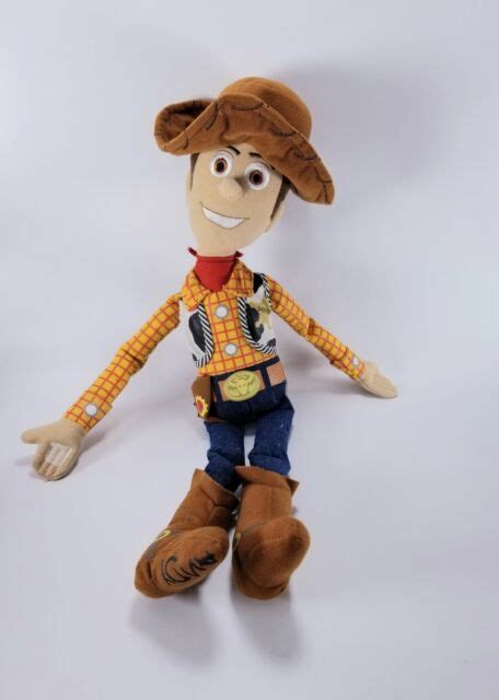 Genuine Disney Pixar Toy Story Woody Cowboy Sheriff Plush Stuffed Toy
