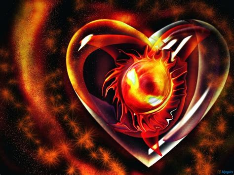 Maybe you would like to learn more about one of these? Hd Wallpapers Blog: Fire Heart Wallpapers