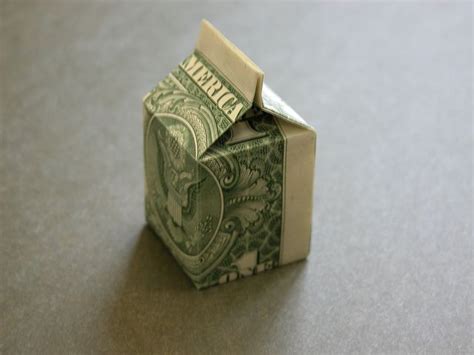 Dollar Bill Origami Box Diagrams