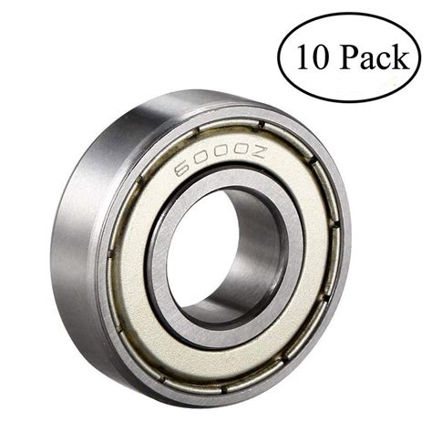 Ipccam 10 Pack 6000zz Deep Groove Ball Bearing Precision Bearings
