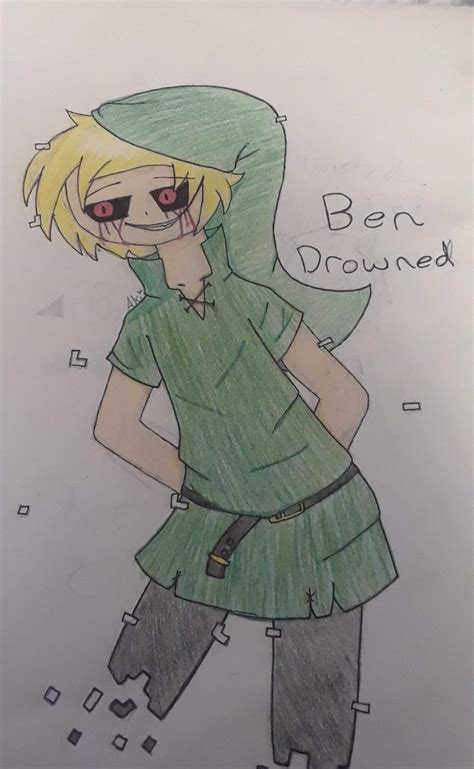 Ben Drowned Drawing ├creepypasta™┤ Amino