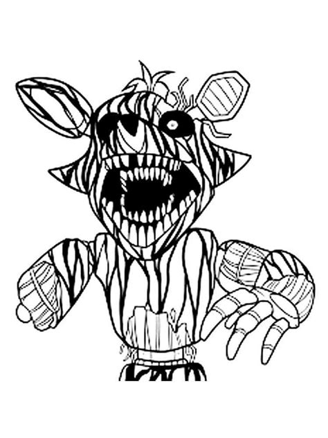 Animatronics Coloring Pages To Download And Print For Free Sketch