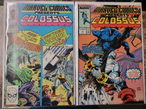 Marvel Comics Presents Colossus 12 And 13 1989 Nm Bagged And Boarded