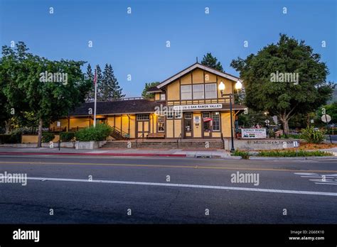 Historical Landmarks Of Danville California Stock Photo Alamy
