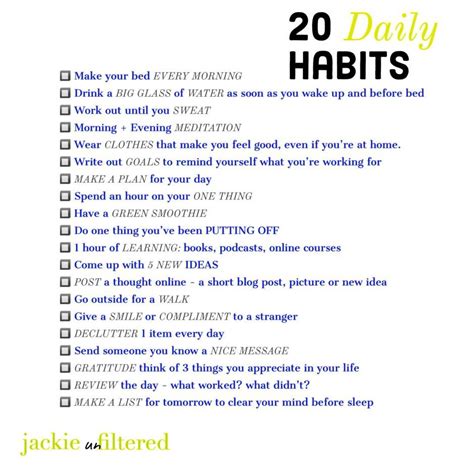 https://www.jackieunfiltered.com/20-daily-habits-of-happy ...