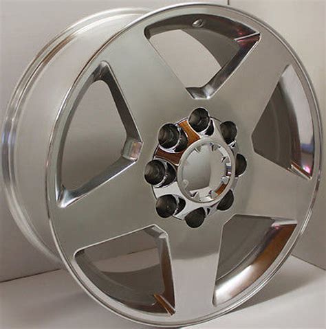 Chevy 2500 Polished 20 8 Lug 8 180 Wheels For 2011 And Newer Chevy