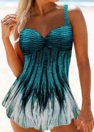 Swimsuits For Women Printed Open Back Swimdress And Panty Swim Dress