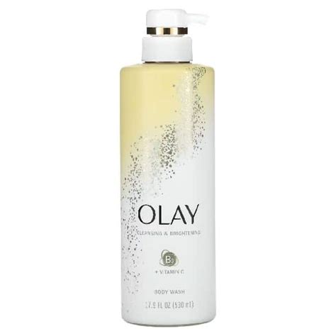 Olay Cleansing And Brightening Body Wash Vitamin B3 And Vitamin C Girly