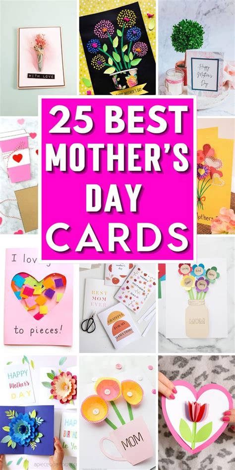 25 Beautiful Mothers Day Cards Mothers Day Cards Craft Birthday