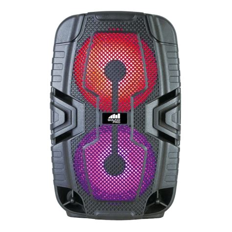 Naxa Portable Dual 65 Inch Bluetooth Speaker And Multi Color Disco