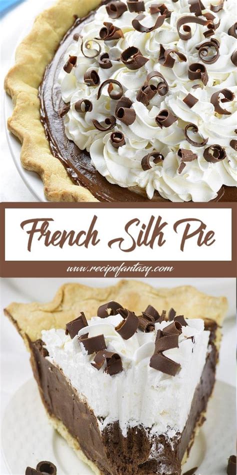 Let cool for 10 minutes. French Silk Pie - MESAKU | French silk pie, Silk pie ...