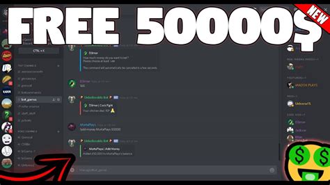 Bots are discord utilities that help perform moderation tasks automatically, play online games, compete for high levels, and more. NEW DISCORD | HOW TO WIN 5000$ ON DISCORD | CLICKBAIT ...