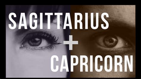 Sagittarius And Capricorn Sun Love Compatibility Youtube