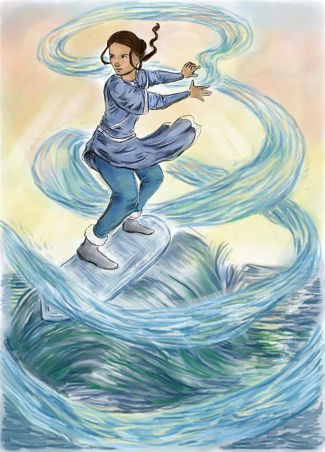 Katara Waterbending By HogwartsHorror On DeviantArt