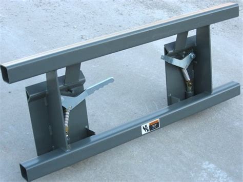 Universal Skid Steer Adapter For Standard Pin On Loaders