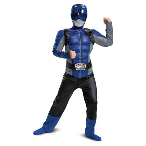 Halloween Blue Ranger Beast Morpher Classic Muscle Child Costume