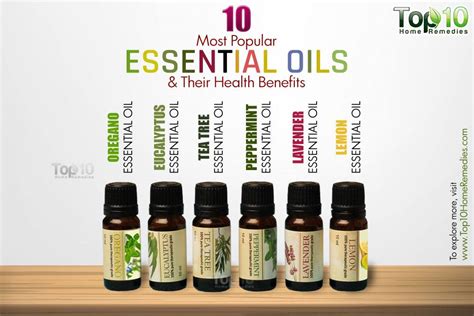 10 Most Popular Essential Oils And Their Health Benefits Top 10 Home