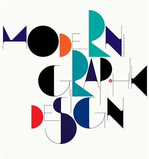 An Abstract Poster With The Words Modern Art Written In Bold Colorful