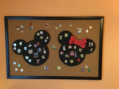 Disney Trading Pin Display Board Disney Diy Crafts Disney Home Decor