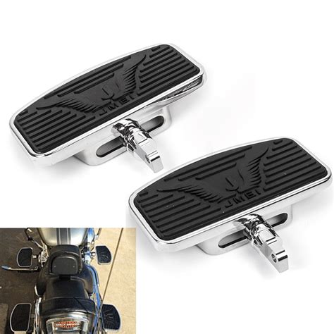 Rear Passenger Footboards Footrest Foot Pegs For Harley Sportster Dyna