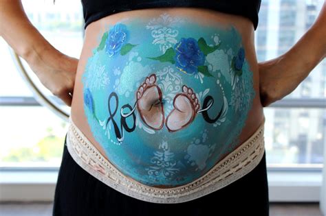 Maternity Belly Painting Paint 2 Smile Beautiful Belly Painting