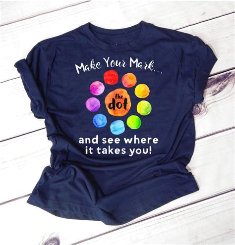 International Dot Day The Dot Make Your Mark Vintage T Shirt