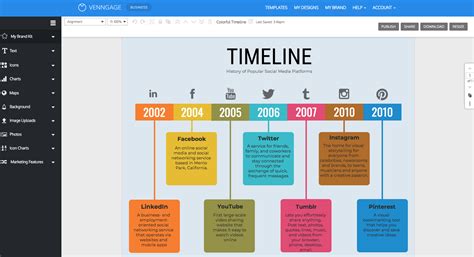 Free Timeline Maker Choose From 100s Of Engaging Templates