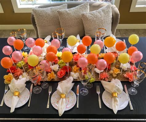 The Easiest Diy Balloon Centerpiece Tutorial Pretty Colorful Life