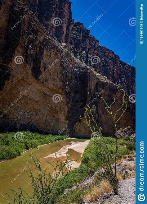 Santa Elena Canyon Stock Photo Image Of River Santa 191401708