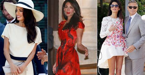 Amal Alamuddins Style Looks We Loved From Her Wedding Weekend