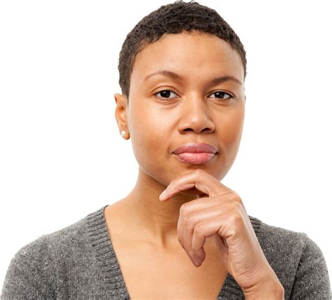 Thinking Woman Png Transparent Image Png Mart