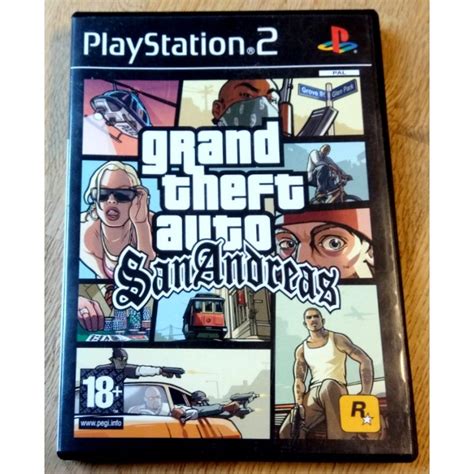 Grand Theft Auto San Andreas Rockstar Games Playstation 2 O