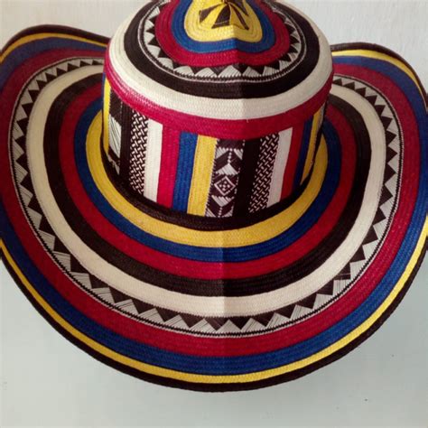 Sombrero Colombiano De 23 Pafres De Palmitas Alta Calidad En El Trenzado