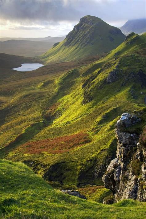 The Trotternish Hills From The Quiraing Isle Of Skye By John Mckinlay