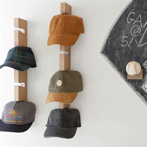 Baseball Hat Wall Display Pottery Barn Teen