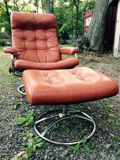 Shop for chairs & recliners online at macys.com. Vintage Norway Ekornes Stressless Leather Chrome Recliner ...