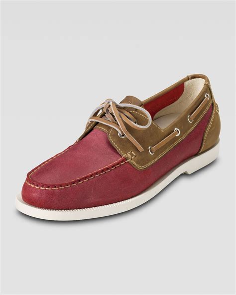 Cole Haan Air Yacht Club Boat Shoe In Multicolor For Men Sunset Tan Lyst