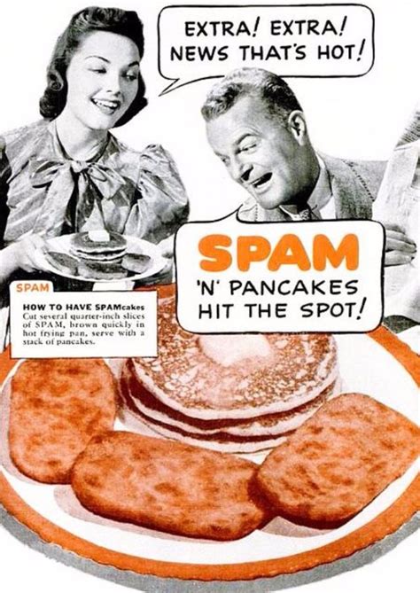 Vintage Ad Of The Day Spam And Pancakes The Tony Burgess Blog