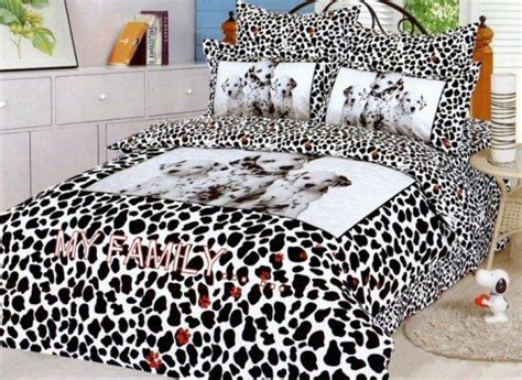 Dalmatian Dogs Kids Duvet Cover Bedding Set 4pc Twin Size Girls Boys