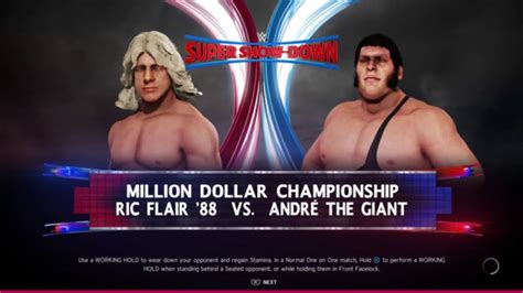Wwe K Andr The Giant Vs Ric Flair Vs Steel Cage Match Million