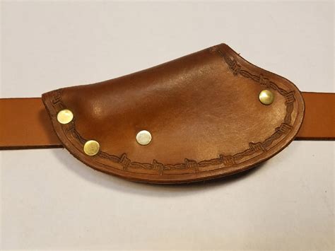 Quick Draw Knife Holsters Mountain Mikes Custom Leather
