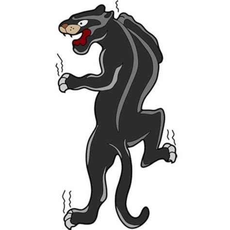 Vwaq Panther In Black Wall Decal Pantera Decal American Traditional