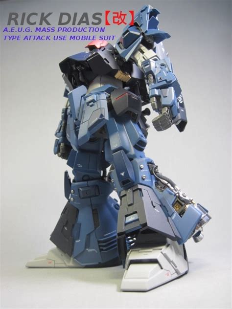 Gundam Guy Mg 1100 Rick Dias Kai Custom Build Gundam Model