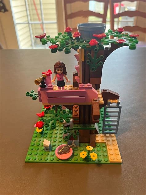 Lego Friends Olivia S Tree House 3065 100 Complete With Manual 673419165624 Ebay
