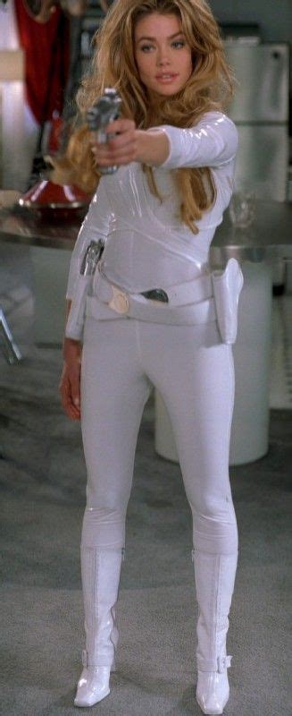 Latex Catsuit All White Party Charlie Sheen Denise Richards Rachel