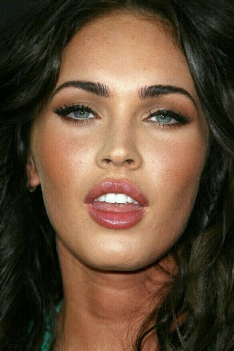 Megan Fox Lips Megan Fox Makeup Megan Fox Eyebrows Megan Fox Tumblr