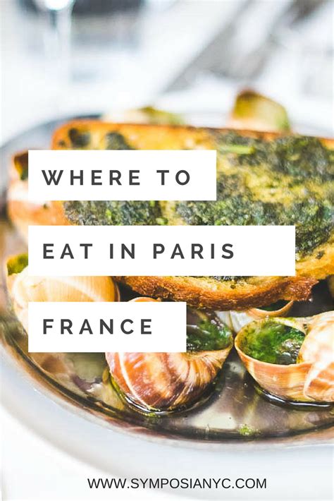 Where To Eat In Paris France Paris Restaurants Eating Dining Guide